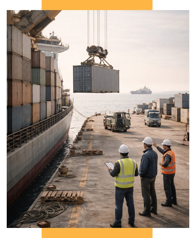 Морские перевозки грузов по миру от 46773 р. | СетСервис-Лпц