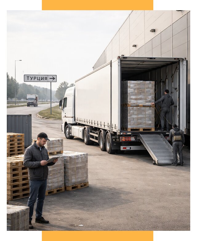 Автоперевозки и доставка фурой из Турции от 124728 р. | СетСервис-Лпц