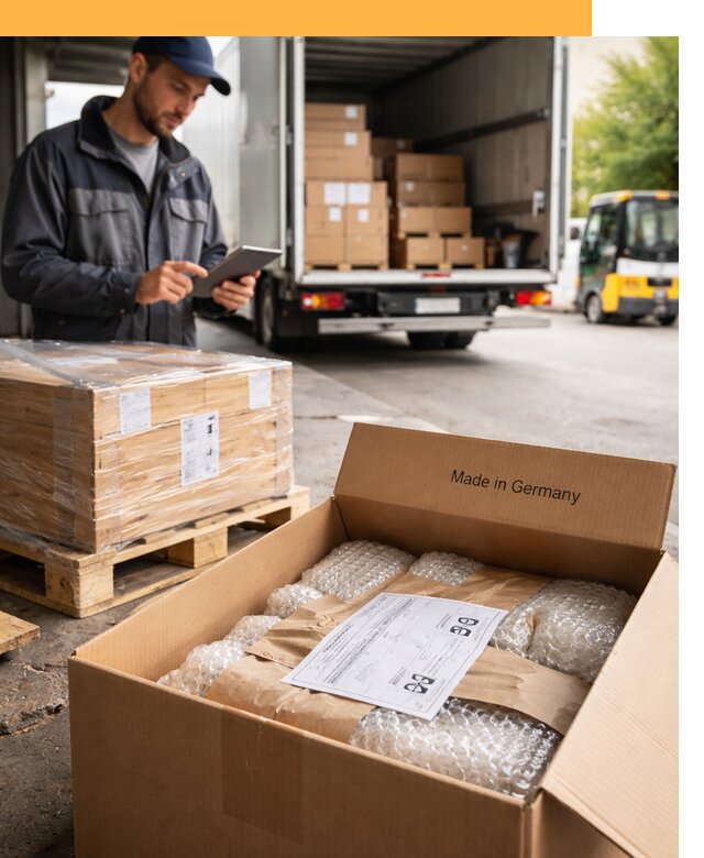 Доставка грузов из Германии от 46773 руб с таможенным оформлением