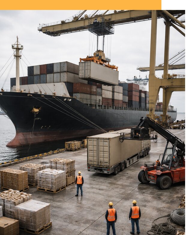 Морские перевозки из Индии: доставка FCL/LCL, таможня от 124728