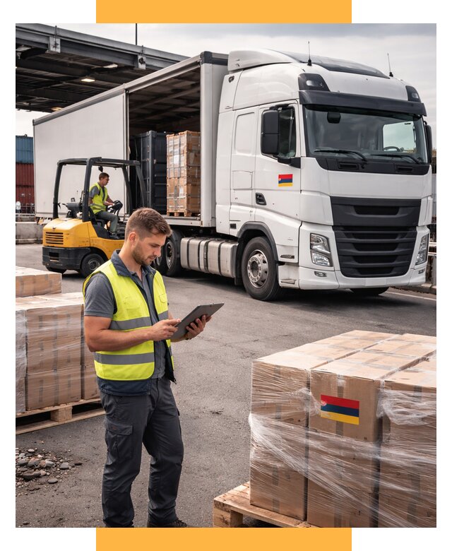 Автоперевозки из Армении от 98743 р. — услуги СетСервис-Лпц