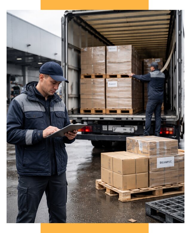 Доставка грузов из Беларуси от 15591 р. логистика СетСервис-Лпц