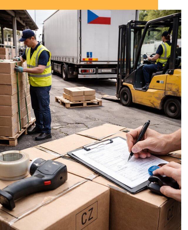 Доставка грузов в Чехию от 36379 руб, международные перевозки