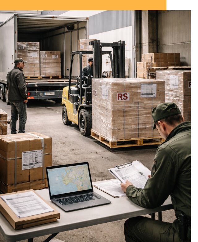 Доставка грузов в Сербию от 46773 руб, международные перевозки