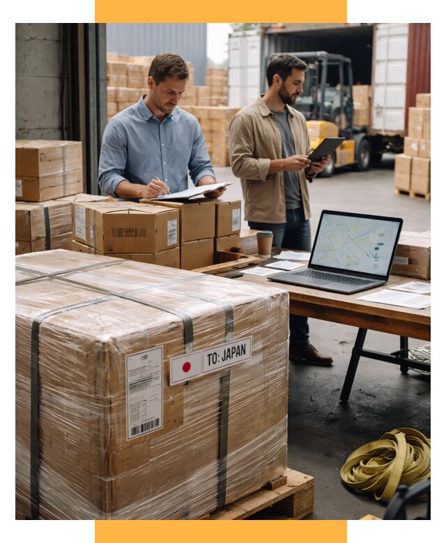 Доставка грузов в Японию от 25985 р., логистика СетСервис-Лпц