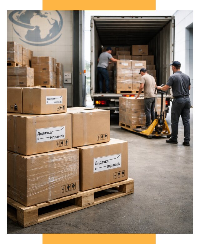 Доставка грузов в Израиль и экспорт от 46773 р. СетСервис-Лпц