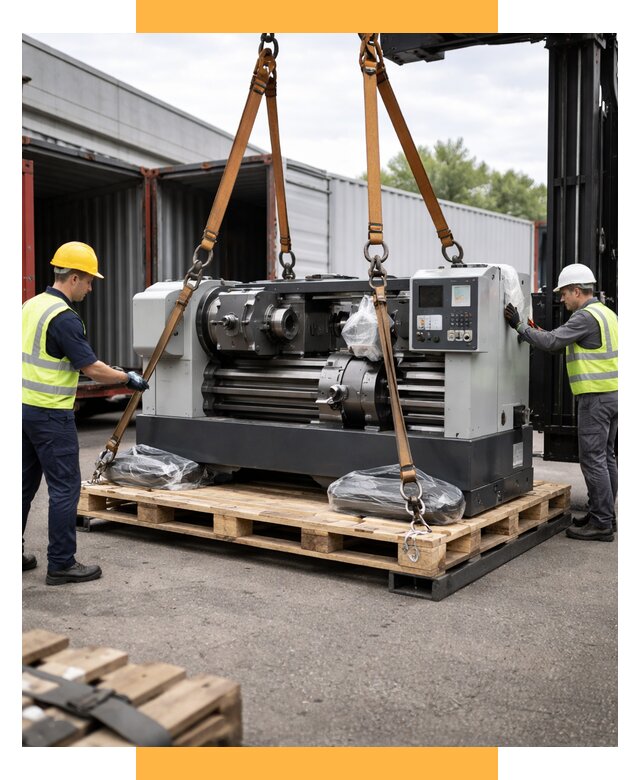 Перевозка станков и таможня от 62364 р. | СетСервис-Лпц логистика