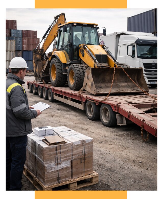 Международная перевозка спецтехники от 46773 р., СетСервис-Лпц