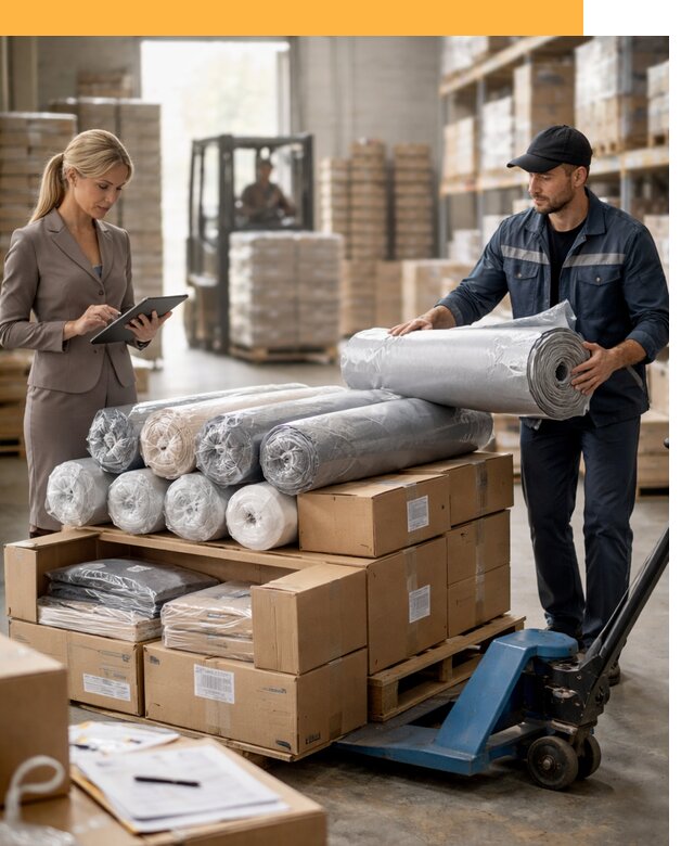 Перевозка текстиля по миру от 15591 руб. с таможней и страхованием