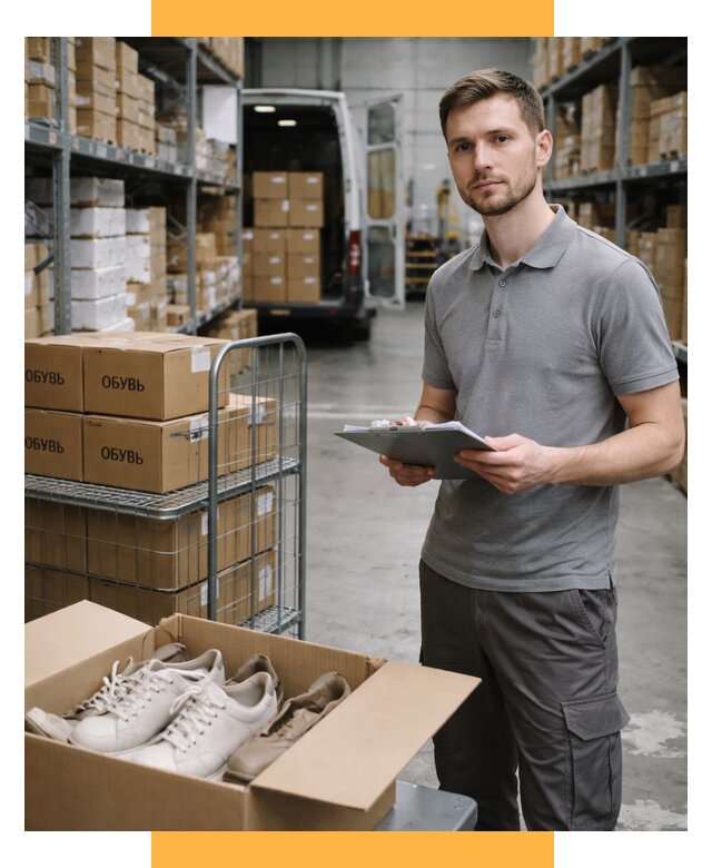 Доставка обуви из Китая и Турции от 4677 р. СетСервис-Лпц