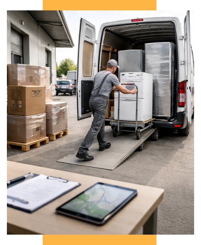 Перевозка бытовой техники от 6756 р. - логистика СетСервис-Лпц