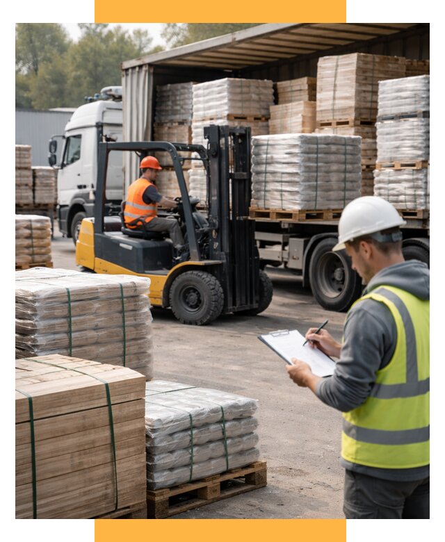 Перевозка строительных материалов от 5717 р. | СетСервис-Лпц