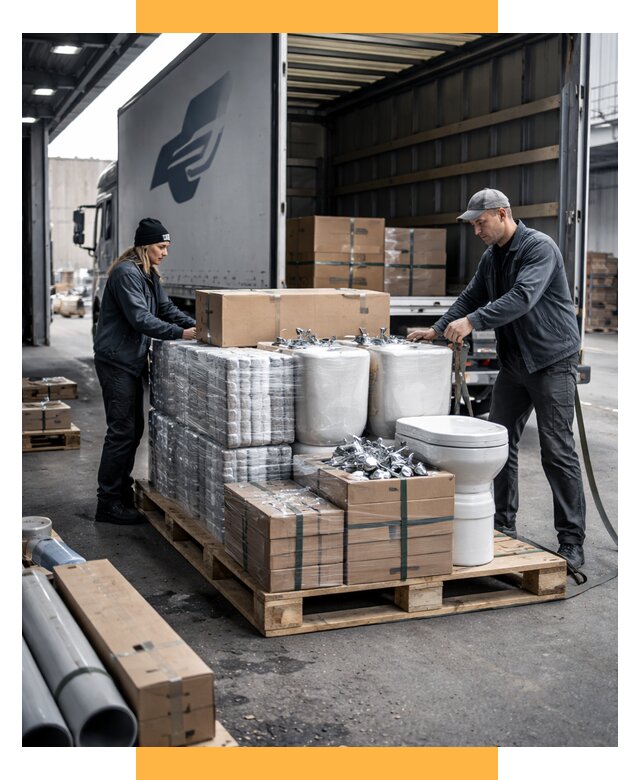 Перевозка сантехники под ключ от 1871 р. | СетСервис-Лпц