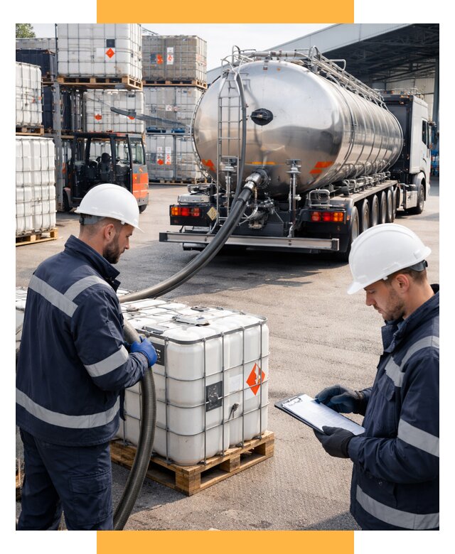 Перевозка химического сырья от 8835 р. Логистика СетСервис-Лпц