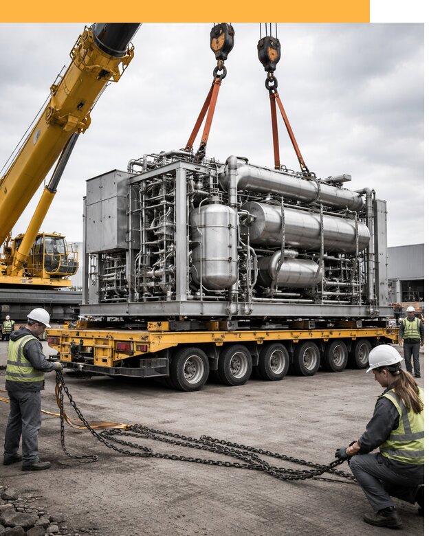 Перевозка тяжеловесных грузов по миру от 155910 руб