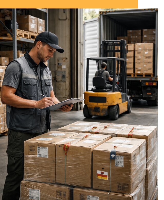 Реэкспорт товаров с таможенным оформлением и доставкой от 12473