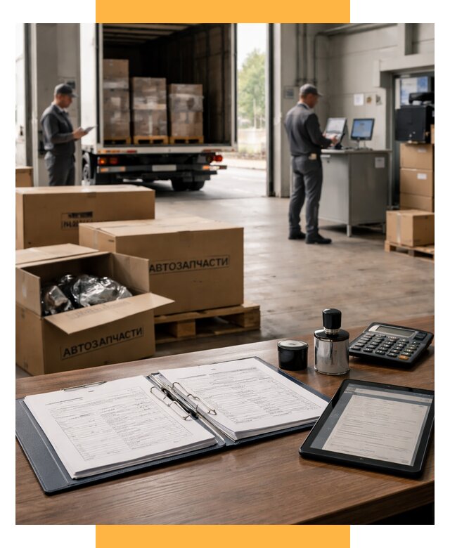 Таможенное оформление автозапчастей под ключ от 8835 р., СетСервис-Лпц