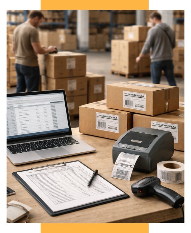 Маркировка импортных товаров от 4677 р. под ключ, СетСервис-Лпц